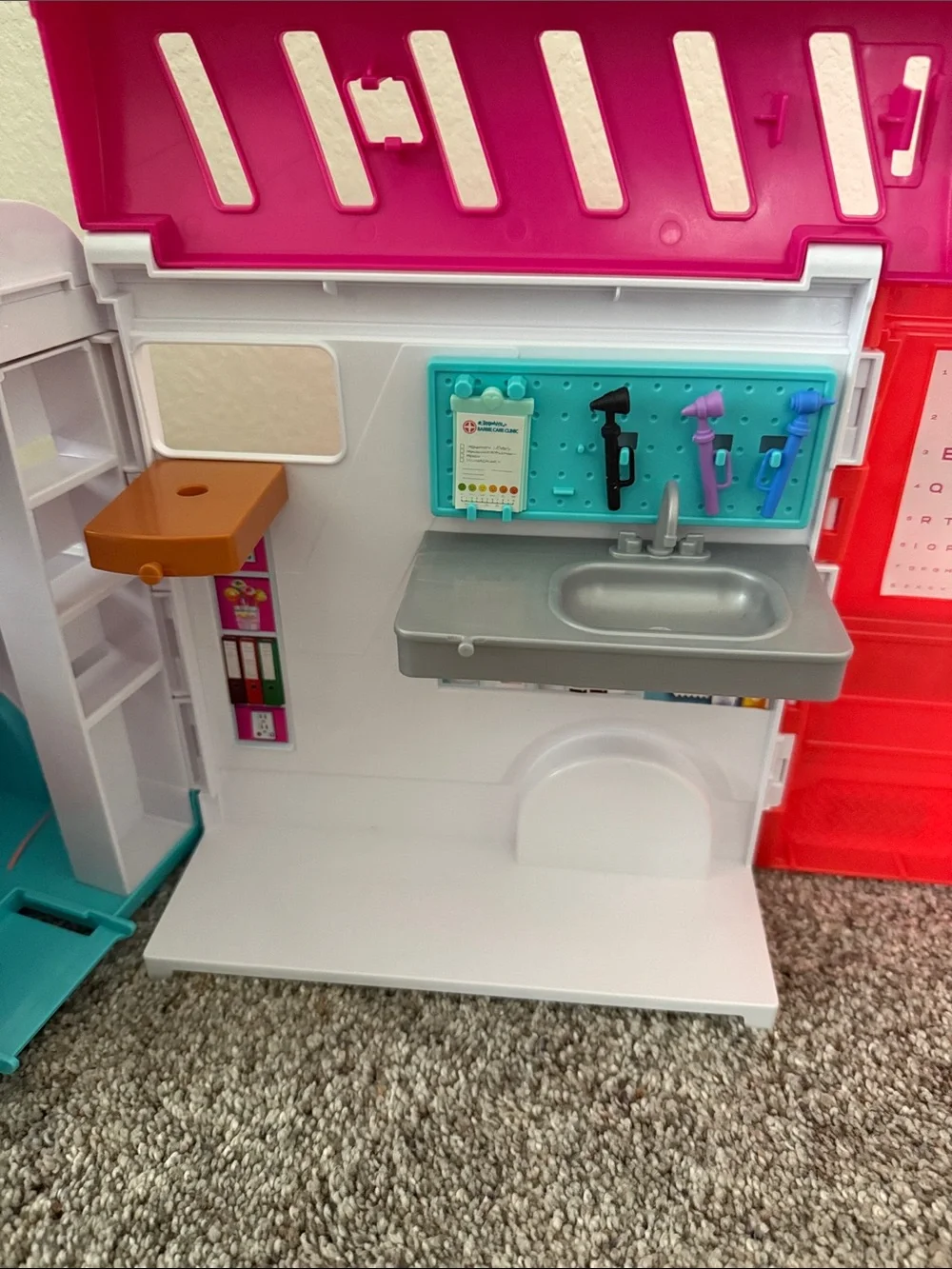 Mattel Barbie Transforming Ambulance and Care Clinic Playset model HKT79